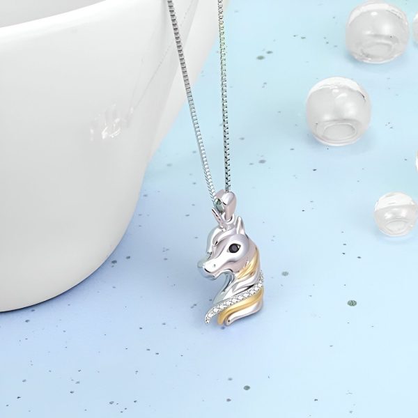 collier licorne anniversaire