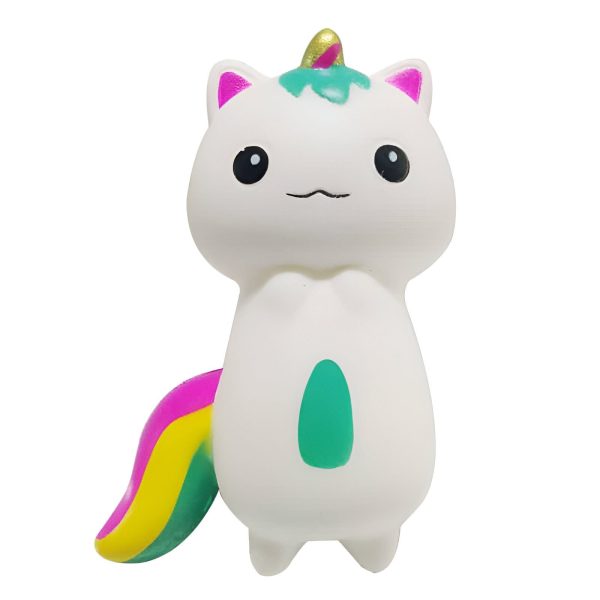 figurine chaton licorne doux squishy