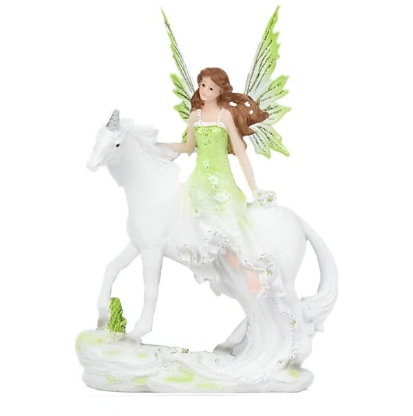 figurine licorne colorée en plastique