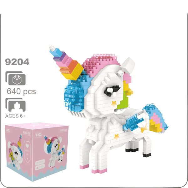 jeu de construction Cheval Licorne