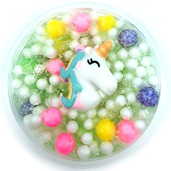 jouet licorne pour faire du slime