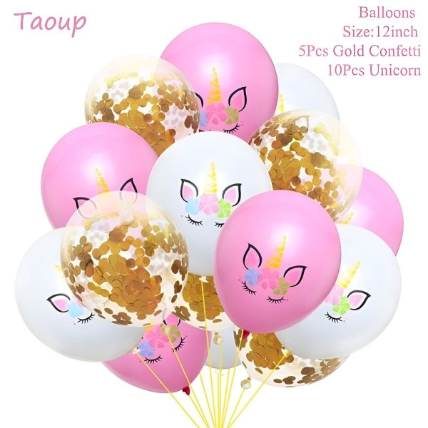 kit de guirlande de ballons licorne
