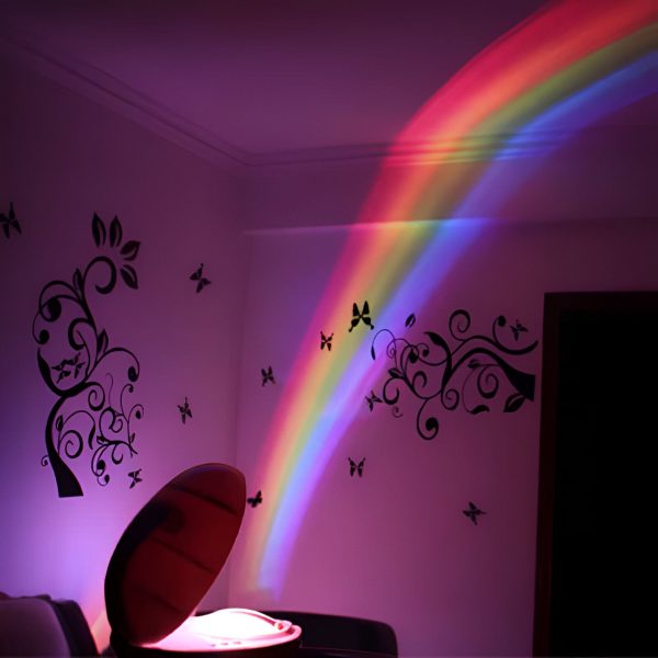 lampe projecteur licorne enfant magique et colorée