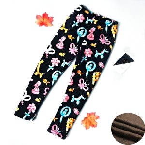 leggings fille imprimé licorne ballons