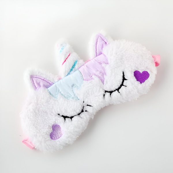 masque de sommeil licorne confortable
