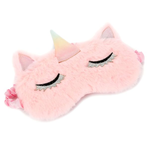 Masque de Sommeil Licorne Rose ultra confortable