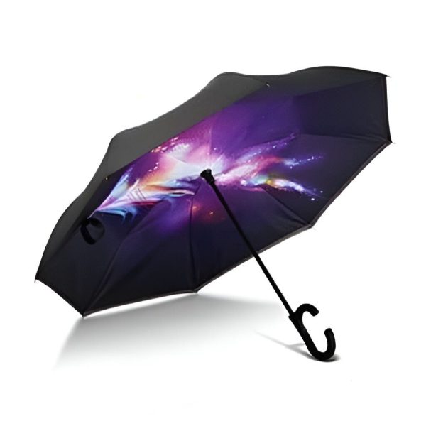 parapluie compact licorne pastel