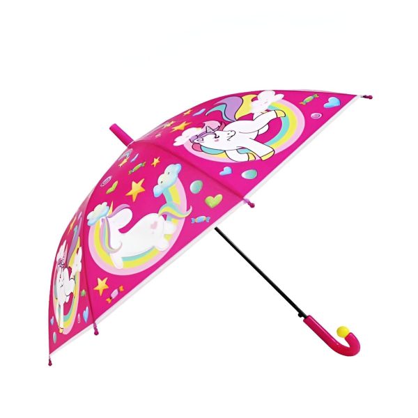 Parapluie Enfant Licorne rose