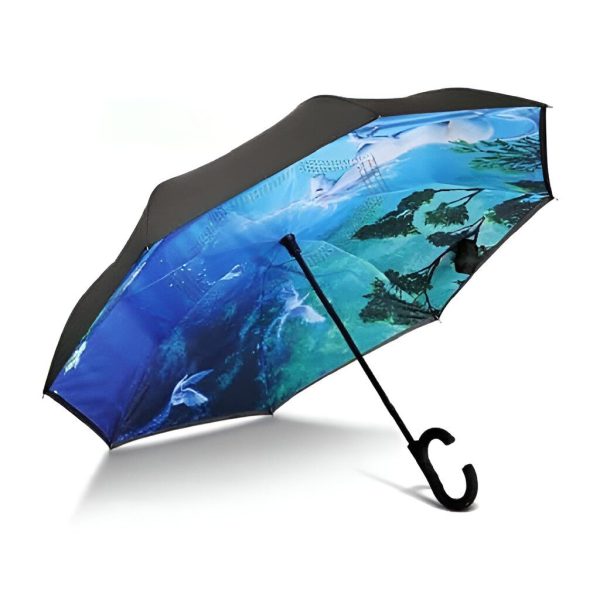 parapluie imperméable motif Licorne