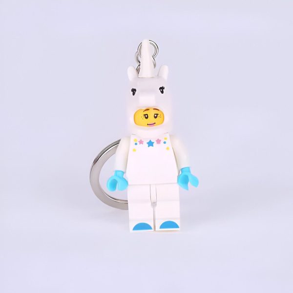 porte-clés Lego licorne à construire pour fille