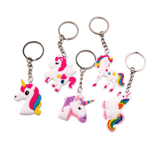 porte-clés licorne pour cadeau de fête