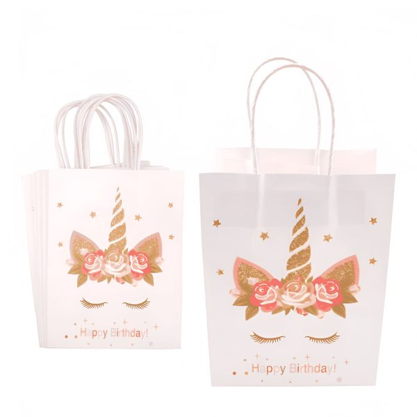 sac fête cadeaux anniversaire licorne
