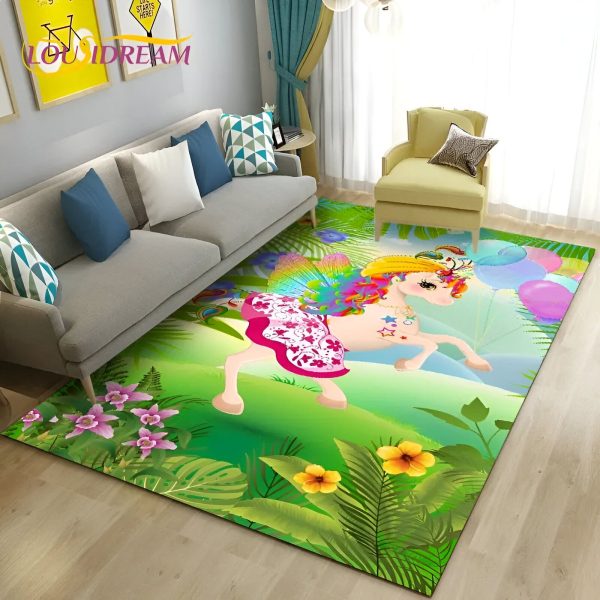 tapis licorne anniversaire
