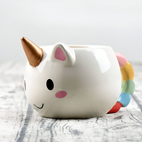 tasse licorne magique avec fraises