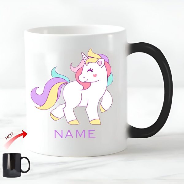 tasse licorne magique personnalisée